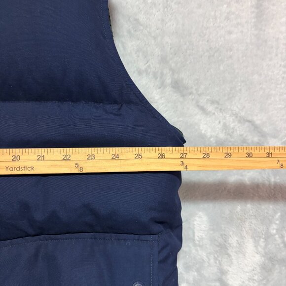 VTG Eddie Bauer Jacket Mens XXL Tall Goose Down Puffer Vest Full Zip 80'S - Picture 9 of 10